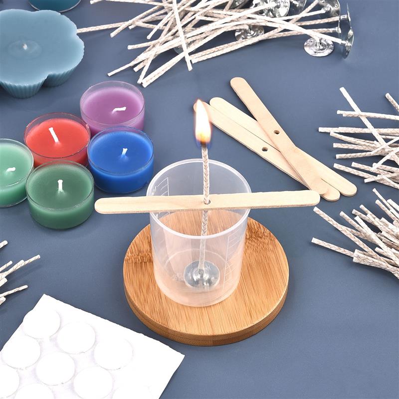キャンドル作り用のスモークコットンワックスライン,エンボス加 - Candle Lighter のレビューと価格
