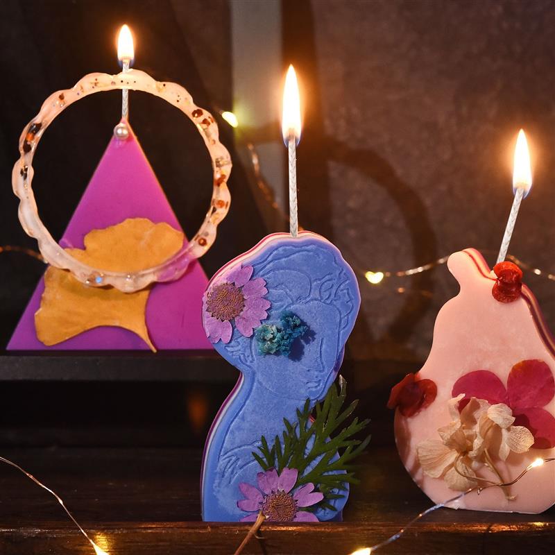 キャンドル作り用のスモークコットンワックスライン,エンボス加 - Candle Lighter のレビューと価格