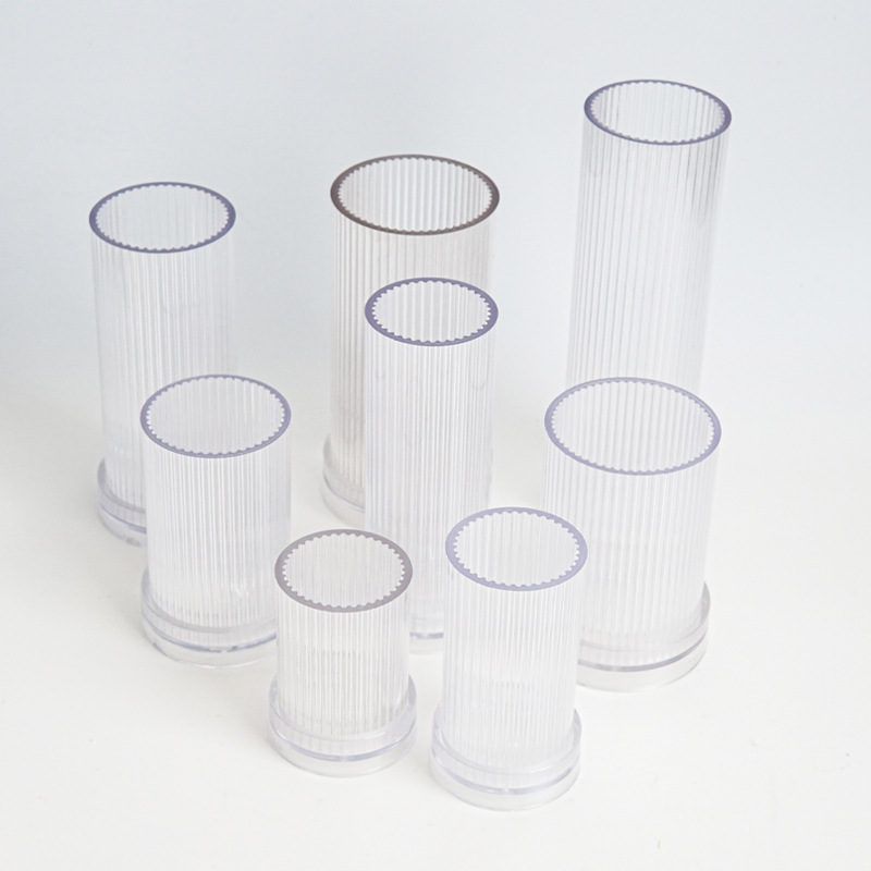新しいDIYピンストライプ模様の円筒形キャンドル用プラスチッ - Candle Making Kit のレビューと価格