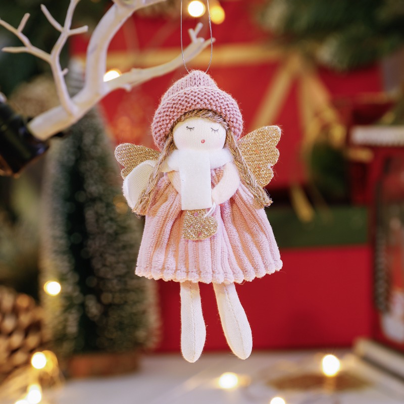 2024 新年ギフトかわいいクリスマス天使人形クリスマスツリ - Candle Lighter のレビューと価格