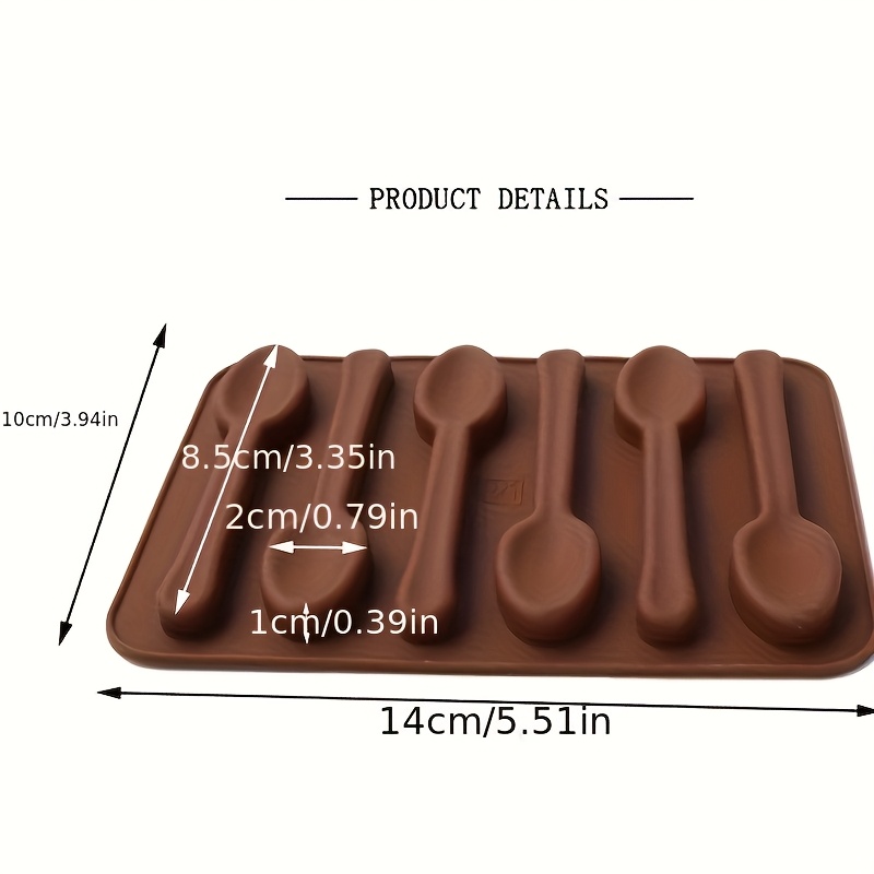 1pc スプーンシリコンモールド、石鹸アロマセラピーキャンド - Candle Molds のレビューと価格
