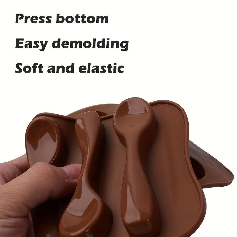 1pc スプーンシリコンモールド、石鹸アロマセラピーキャンド - Candle Molds のレビューと価格