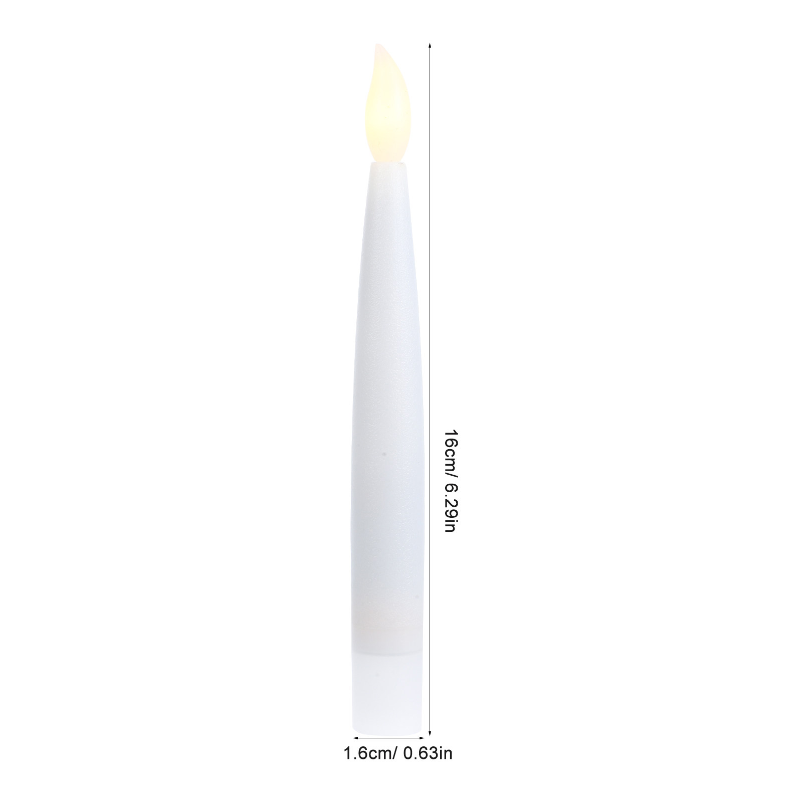 クリスマスツリー用LEDキャンドル12個セット。暖色系の光を - Paraffin Wax のレビューと価格
