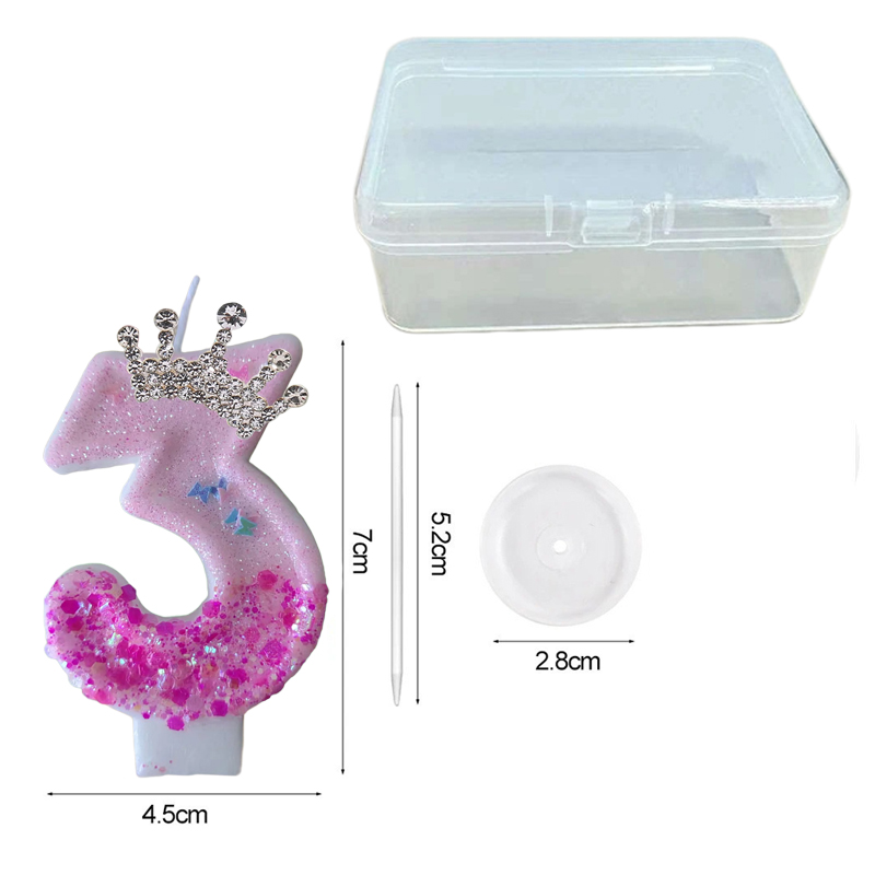 ピンクと赤のスパンコールが輝くデュアルカラーの王女様デジタル - Paraffin Wax のレビューと価格